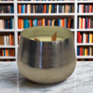 Metal Silver Rolly Jar