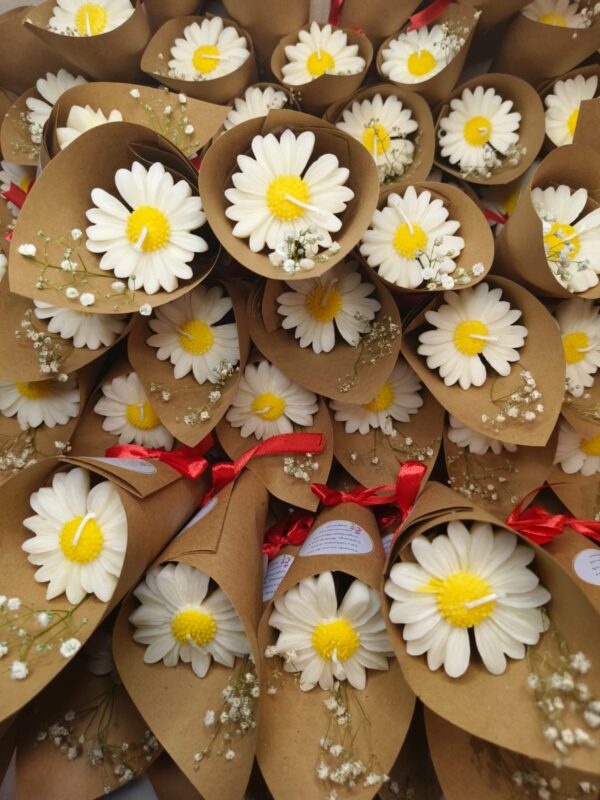 Daisy Flower Corn Boquet - Image 3