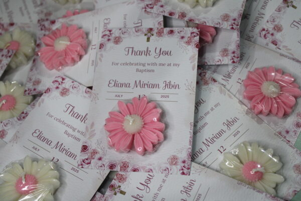 Daisy Flower on Card - Image 2