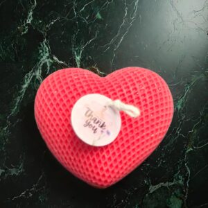 Heart Candle - Medium