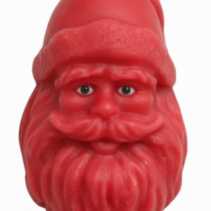 Santa Face Candle