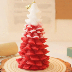 Woven Pine Tree Candle (Small)
