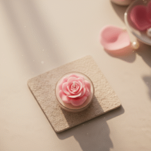 Tealight Candle with Flower