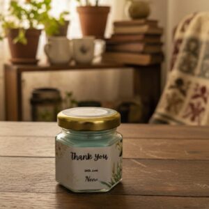 Jar Candle 45 ML Hexagon